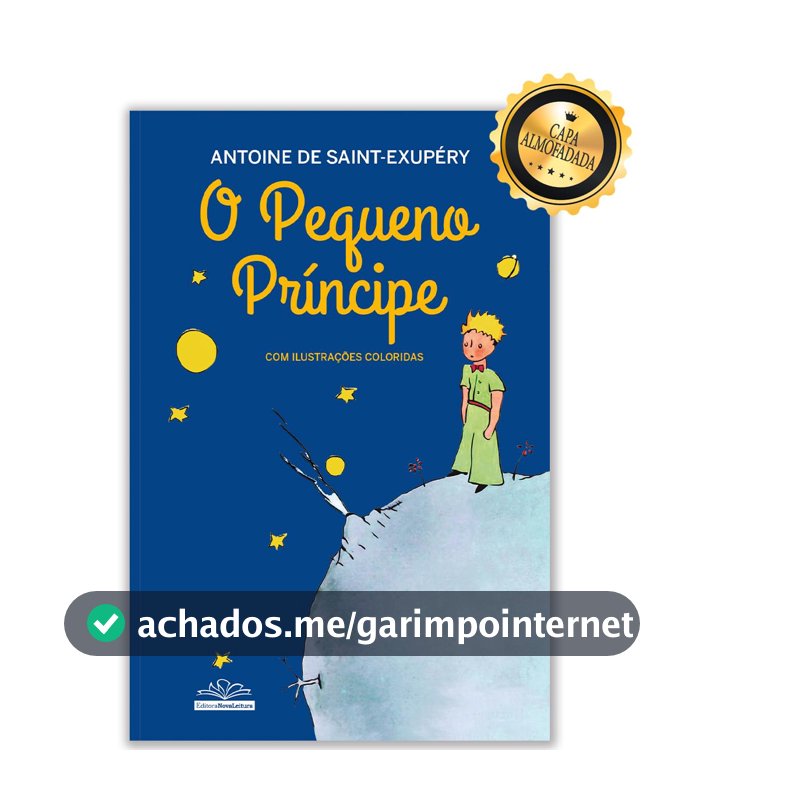 O Pequeno Príncipe - Edição de Luxo Almofadada
