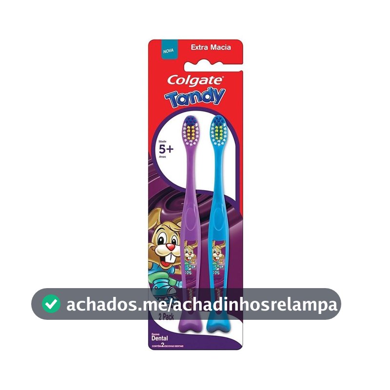 Colgate Tandy Escova de Dente Infantil, 2 Unidades