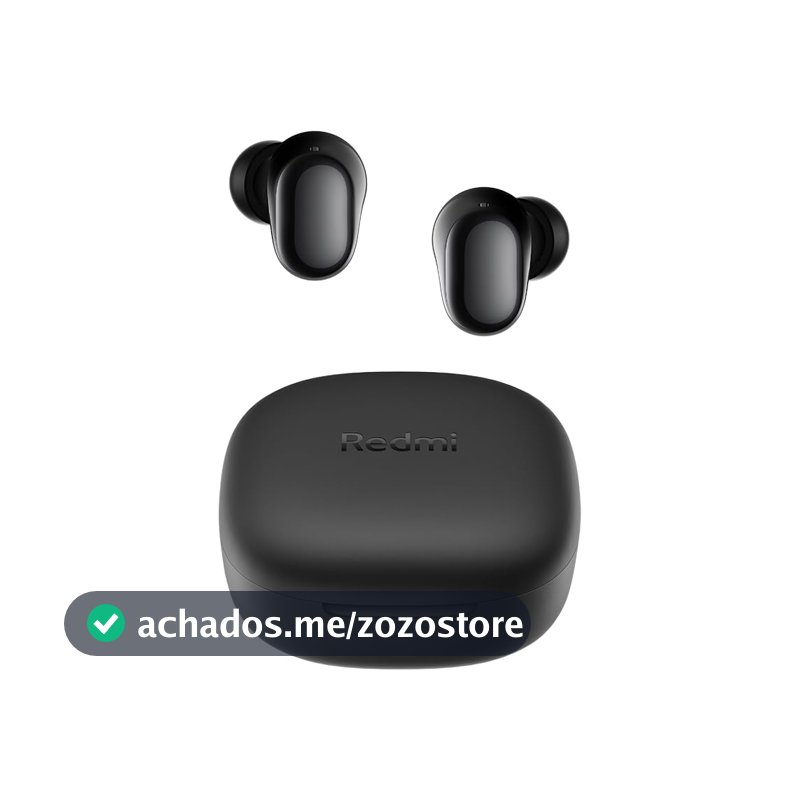Fone Bluetooth Redmi Buds 6 Play Xiaomi, Preto (XM812PRE)