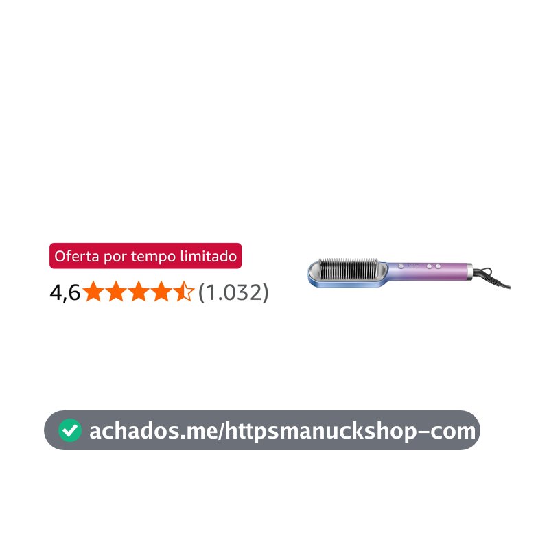 MONDIAL Escova Alisadora By Juliette, Azul/Rosa, Bivolt - EA-JU-03