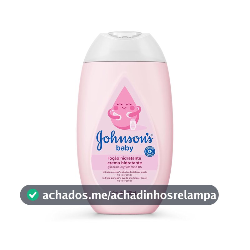Loção Hidratante Corporal Johnson's Baby, 400ml