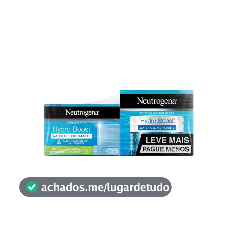 Hidratante Facial em Gel Neutrogena, 50g, Kit com 2 Unidades