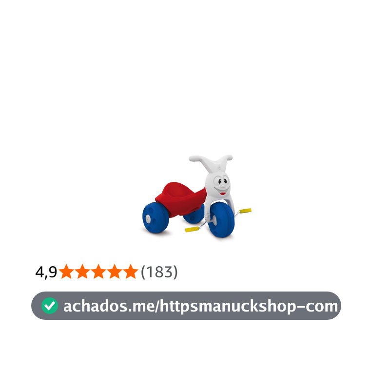 Bandeirante TRICICLO EUROPA, Multicor, Medio