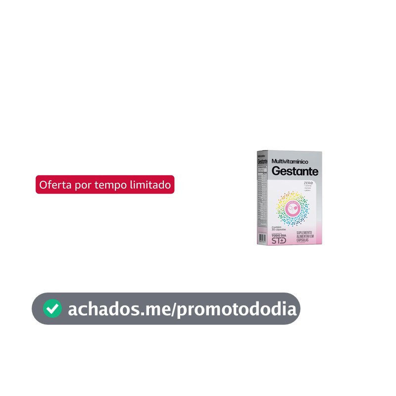 Katiguá, Multivitaminico Gestante, STD, 30 Cápsulas rígidas • 30 doses