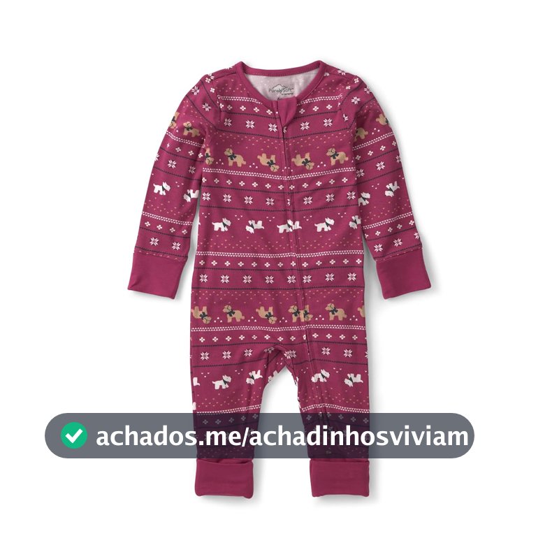 Macacão de dormir para bebês Purelysoft Sleep and Play Pajamas Carter'sUnisex Bebê