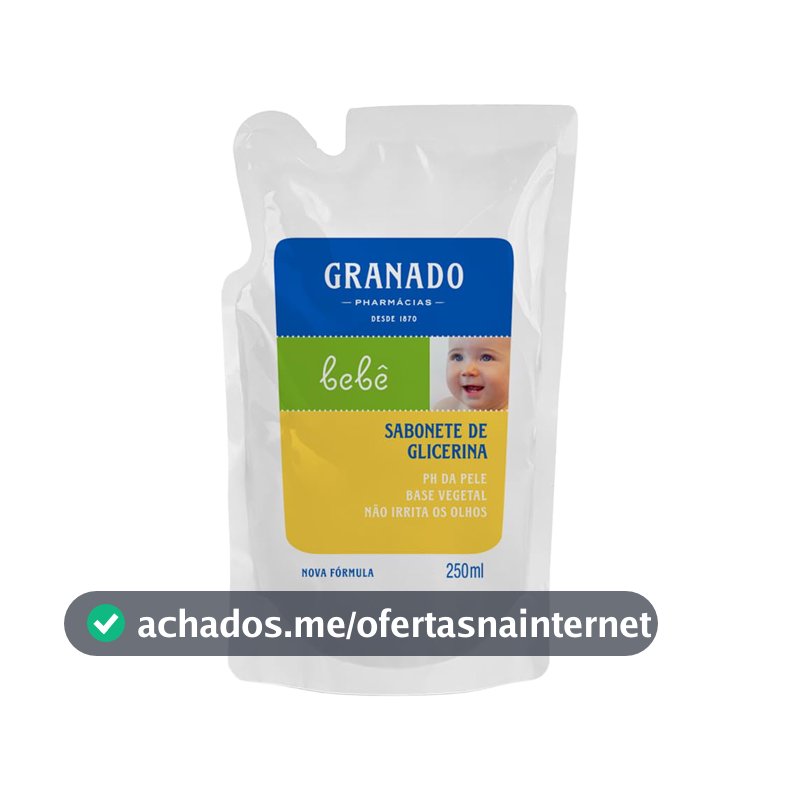 Granado Refil Sabonete Líquido Bebê, Tradicional, 250ml