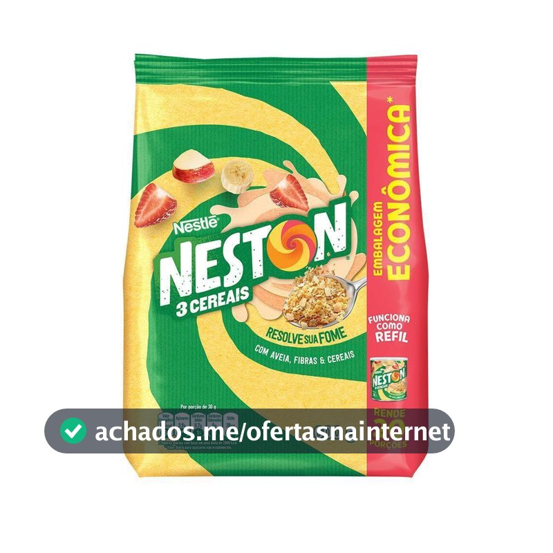 Neston Cereal Infantil 3 Cereais 600G