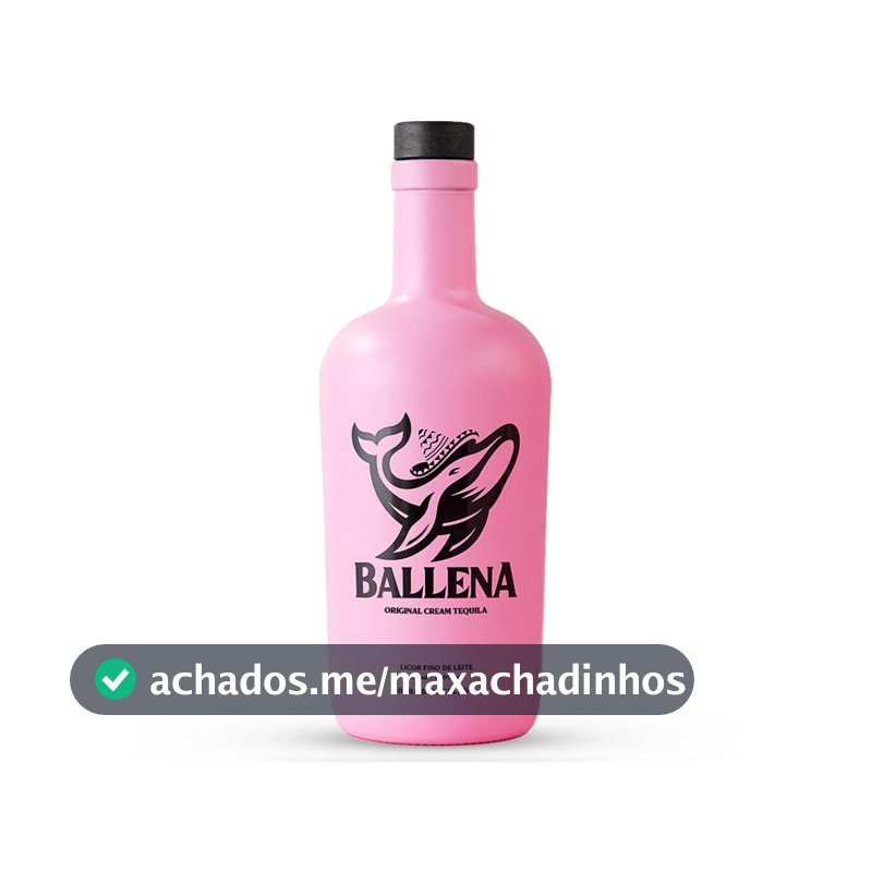 Licor Ballena morango 750ml
