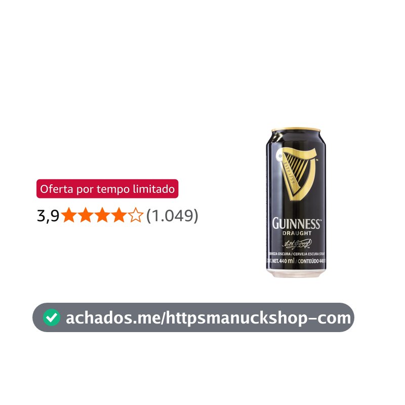 Cerveja Guinness Draught 440ml