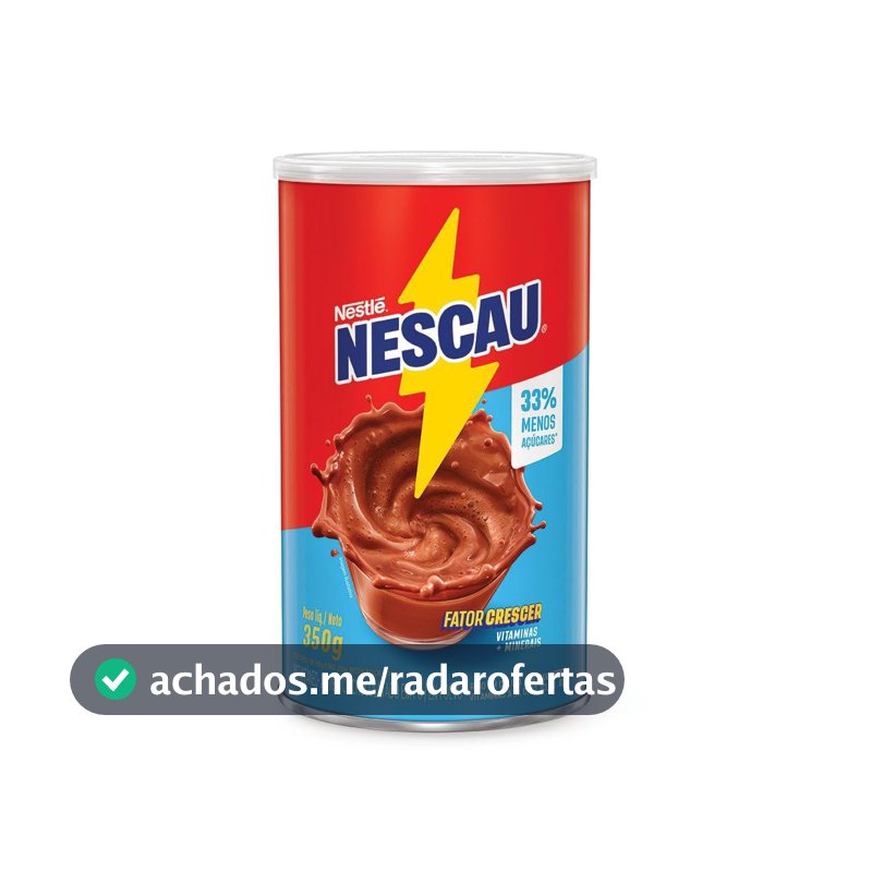 Achocolatado em Pó NESCAU Cilíndrico 350g