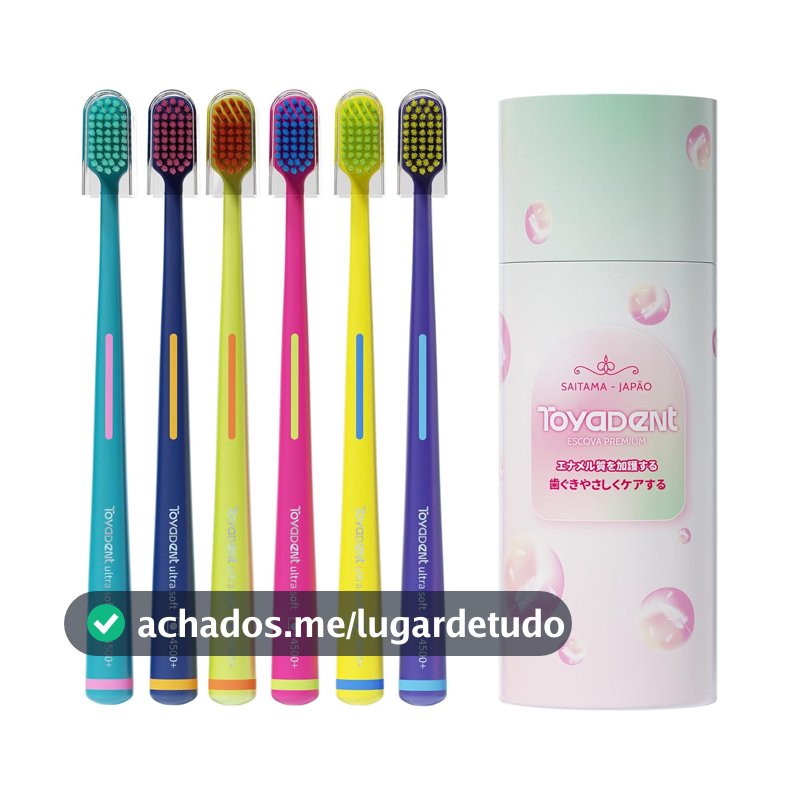 TOYADENT Escova Dentes Adulto Ultra Macia 6 Unidades
