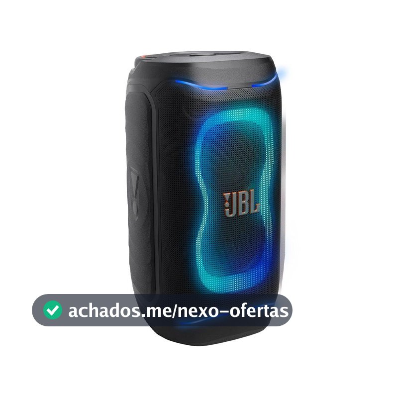 Caixa de Som JBL PartyBox Club 130, Bluetooth, Preto, 160W RMS