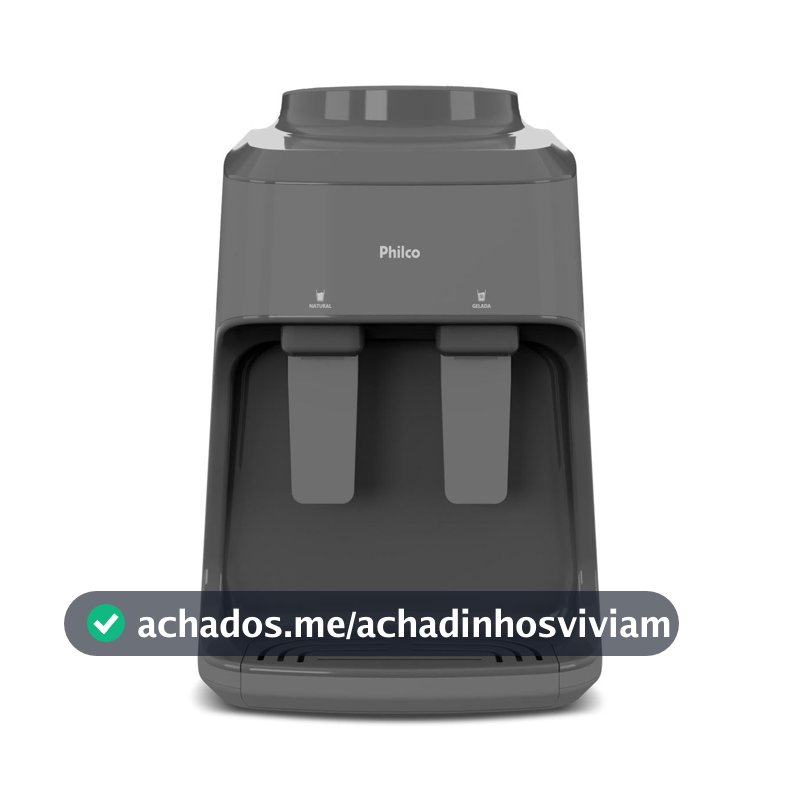 Bebedouro Água Natural e Gelada Bivolt PBE10C BIV Philco