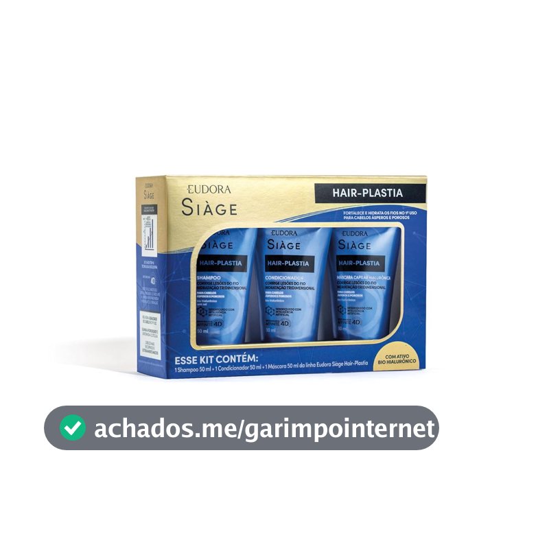 KIT SIAGE HAIR PLASTIA MINI