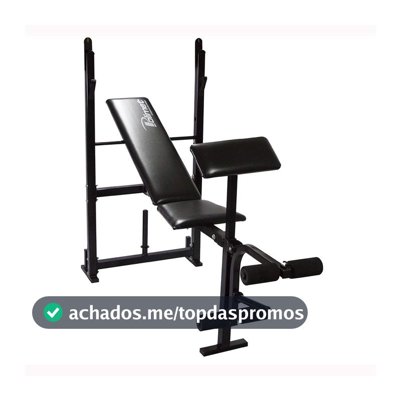 Poli Sports Academia Particular Banco Supino 6x1 Preta