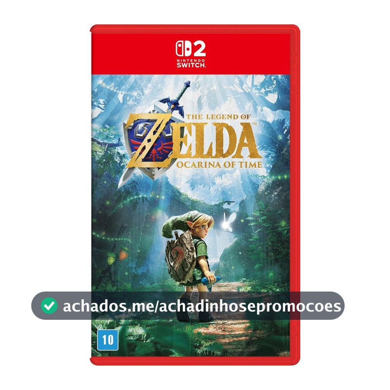 The Legend of Zelda: Ocarina of Time – Nintendo Switch 2 (Capa Foil Limitada)