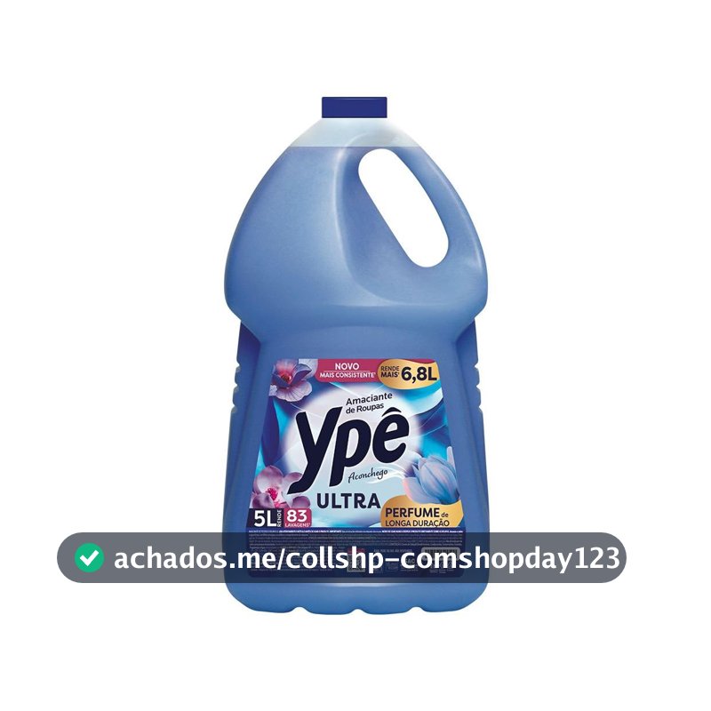 Ypê Amaciante Tradicional Ultra Aconchego 5L (Embalagem pode variar)