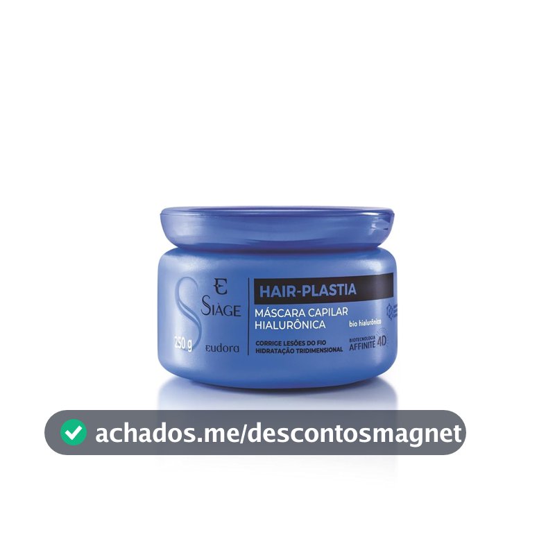 Eudora Siàge Hair-Plastia Máscara Capilar 250g