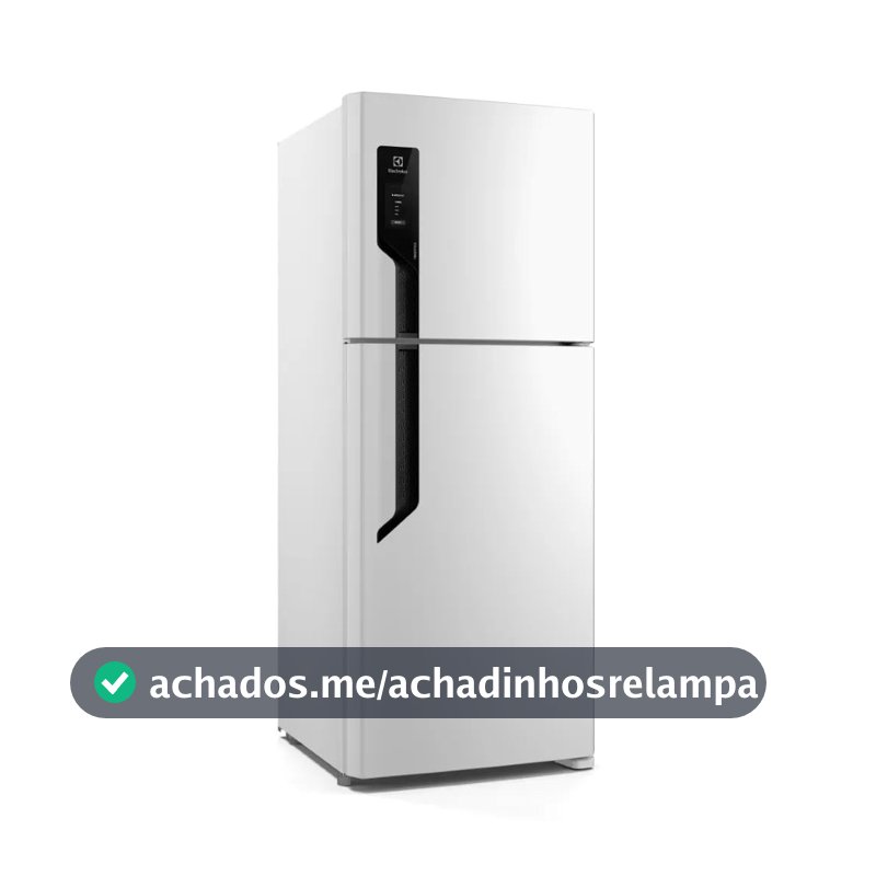 Geladeira Electrolux Frost Free 431L Efficient AutoSense Duplex Branca (TF70) 127V