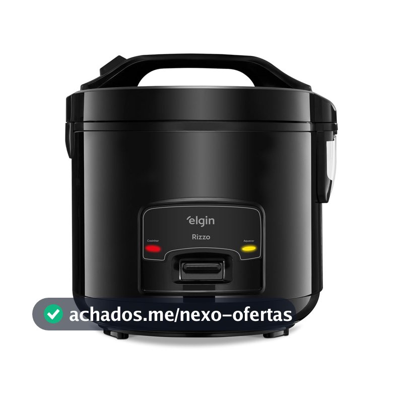 Panela Elétrica de Arroz Rizzo Elgin 5 Xícaras, 400W, 110v