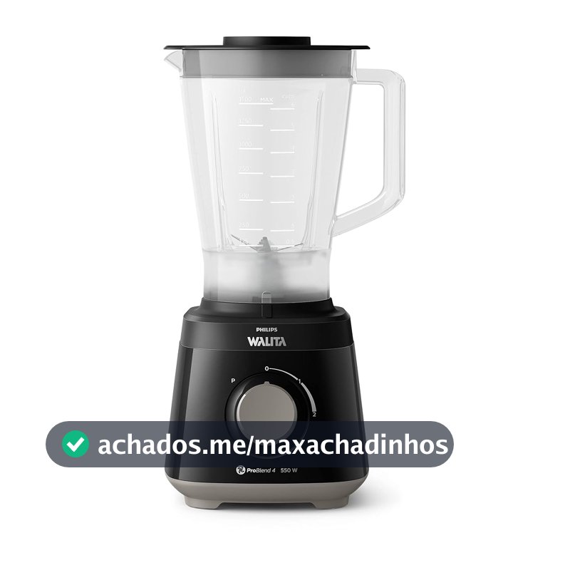 Liquidificador Daily 2L 550W RI2110, Preto, 220v, Philips Walita