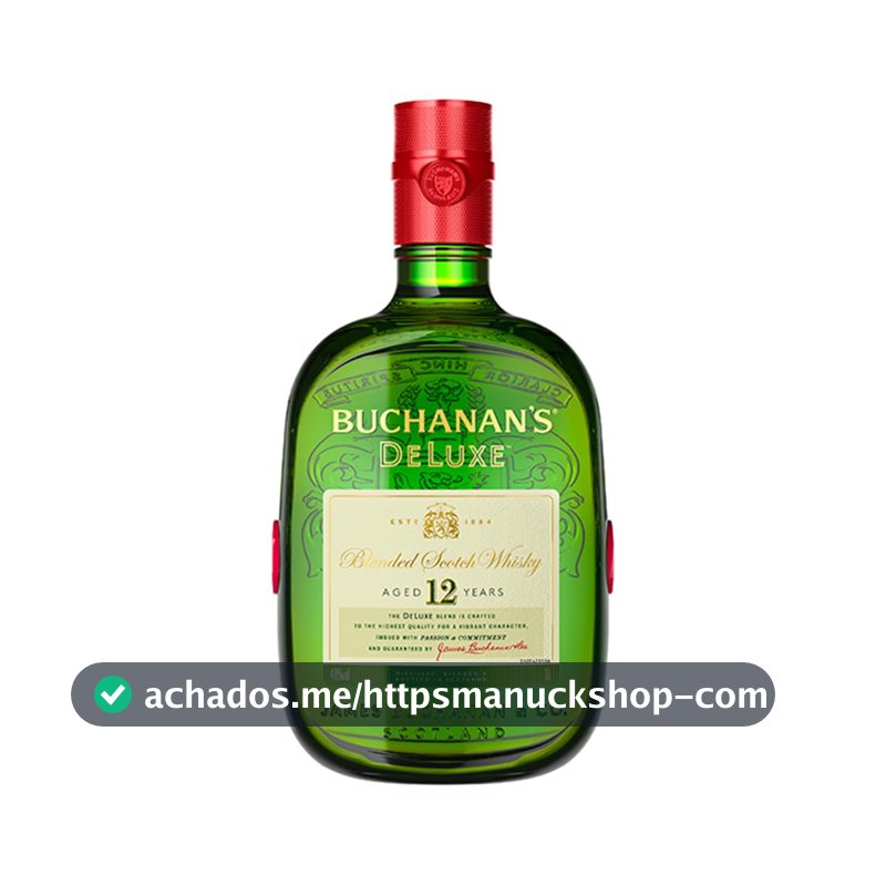 Whisky Buchanan's Deluxe 12 Anos 1L
