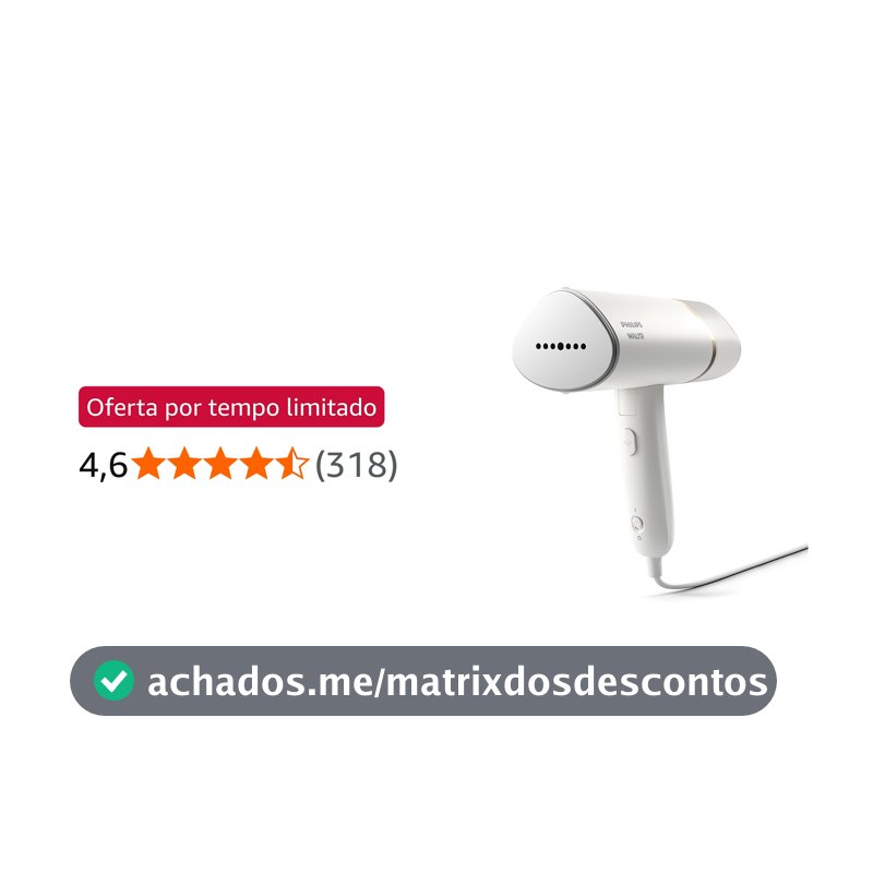 PHILIPS, Vaporizador Portátil Walita Branco, 110V, STH3020/12