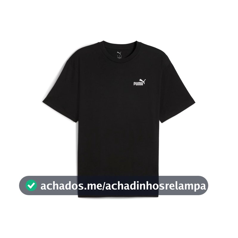 PUMA - Camiseta Essentials Relaxed Small No. 1 Logo