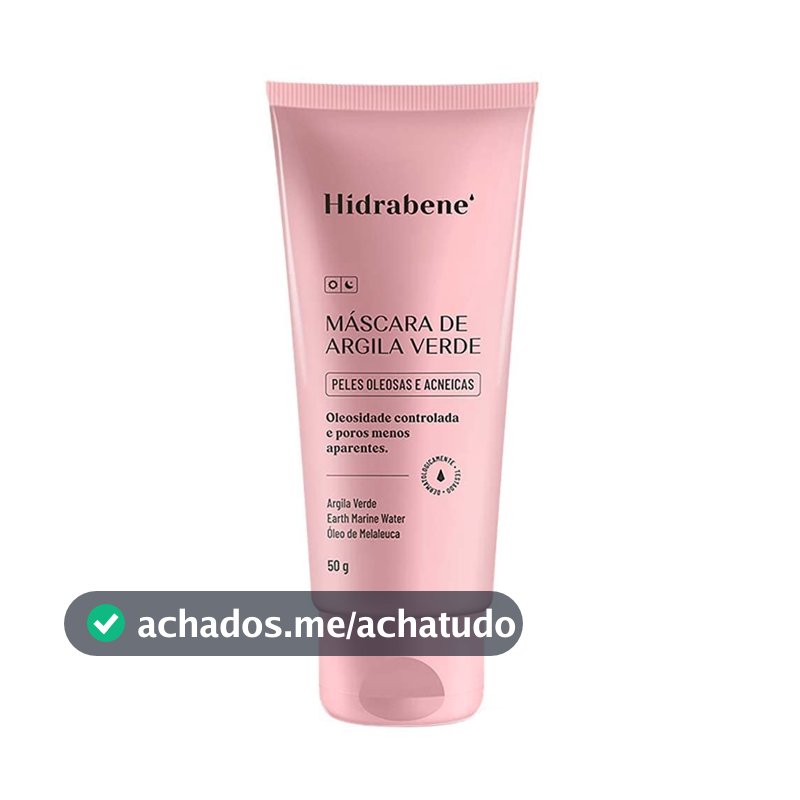 Hidrabene Máscara de Argila Verde - 50 g