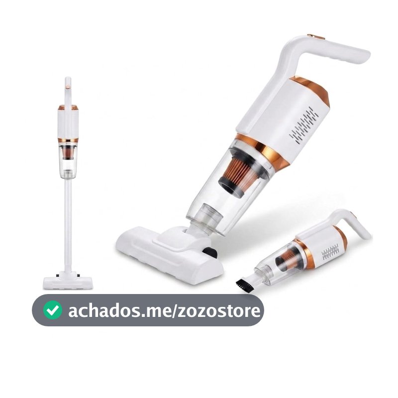 Aspirador de Pó Portátil Sem Fio Recarregável