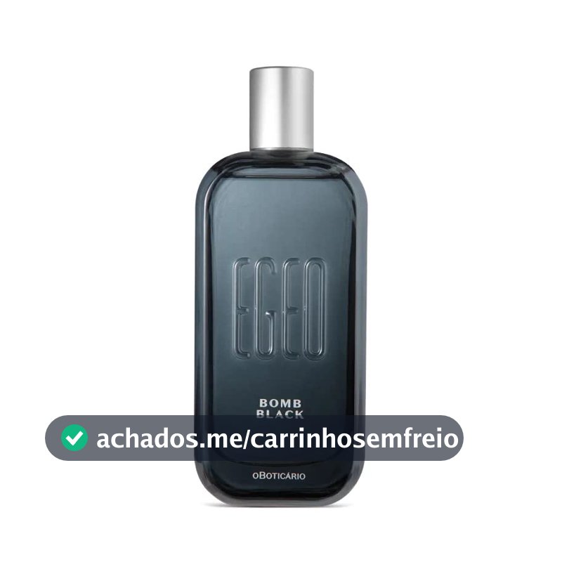 Perfume Masculino Egeo Bomber Black O Boticário 90ml