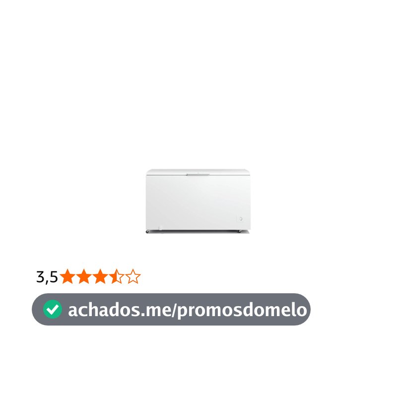 Freezer Electrolux Horizontal 513L Inverter (HI550T) Branco Bivolt