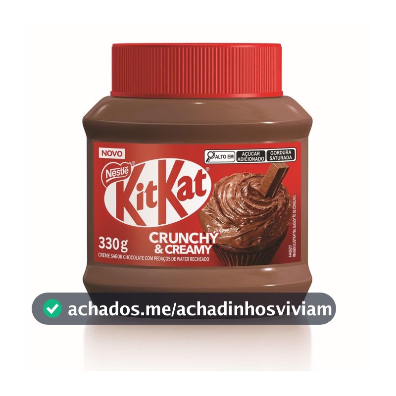 KitKat Creme Crocante de Chocolate – Pasta para Passar, 330 g