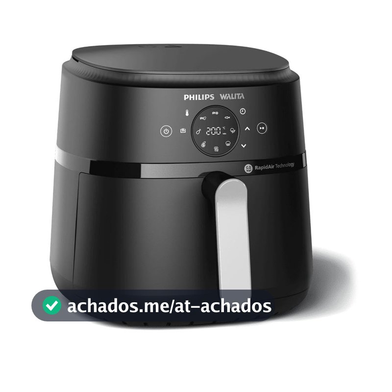 Fritadeira Air Fryer Digital Philips Walita 6,2L 110V NA239