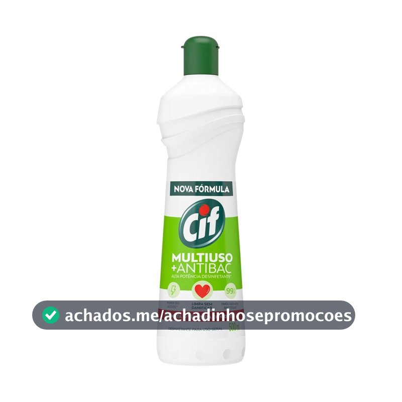 Cif Multiuso - Limpador +Antibac Squeeze 500ml