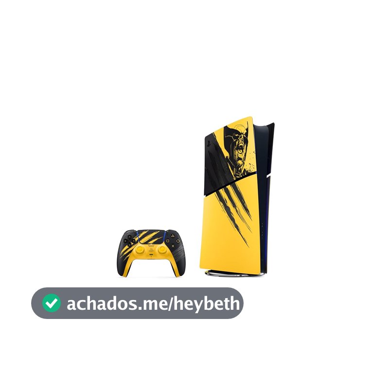 PlayStation®5 Edição Digital – Marvel's Wolverine Pacote de Edição Limitada Amarelo