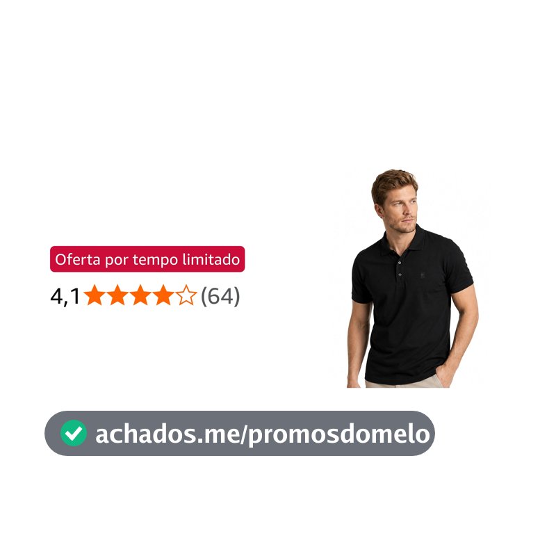 Camisa Polo Masculina Piquet Polo Wear