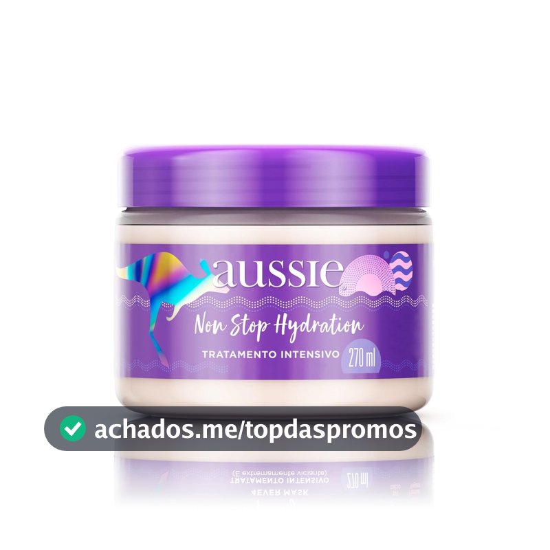 Aussie Máscara Capilar Non Stop Hydration 270ml