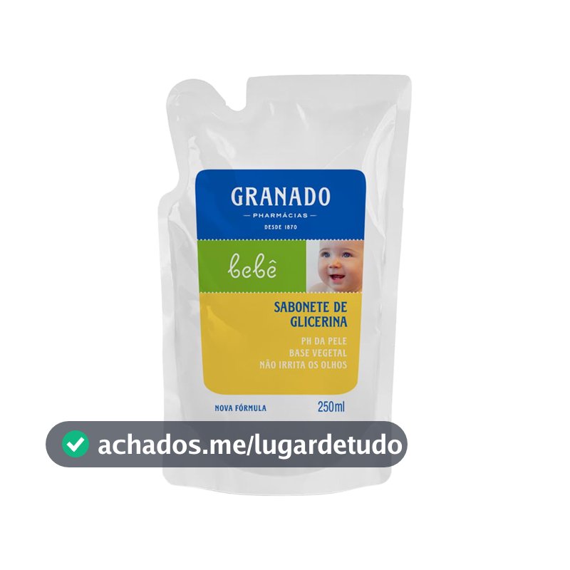 Granado Refil Sabonete Líquido Bebê, Tradicional, 250ml