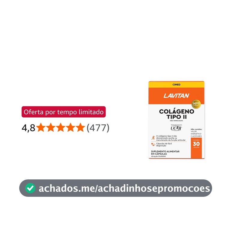 LAVITAN COLAGENO TIPO II 2 BL X 15 CAPS
