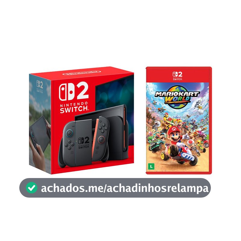 Console Nintendo Switch 2 + Jogo Mario Kart World