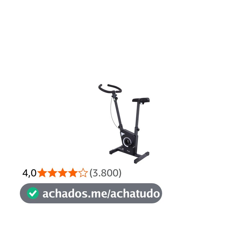 Dream Fitness EX 450 - Bicicleta Ergométrica Vertical, Chumbo, Único