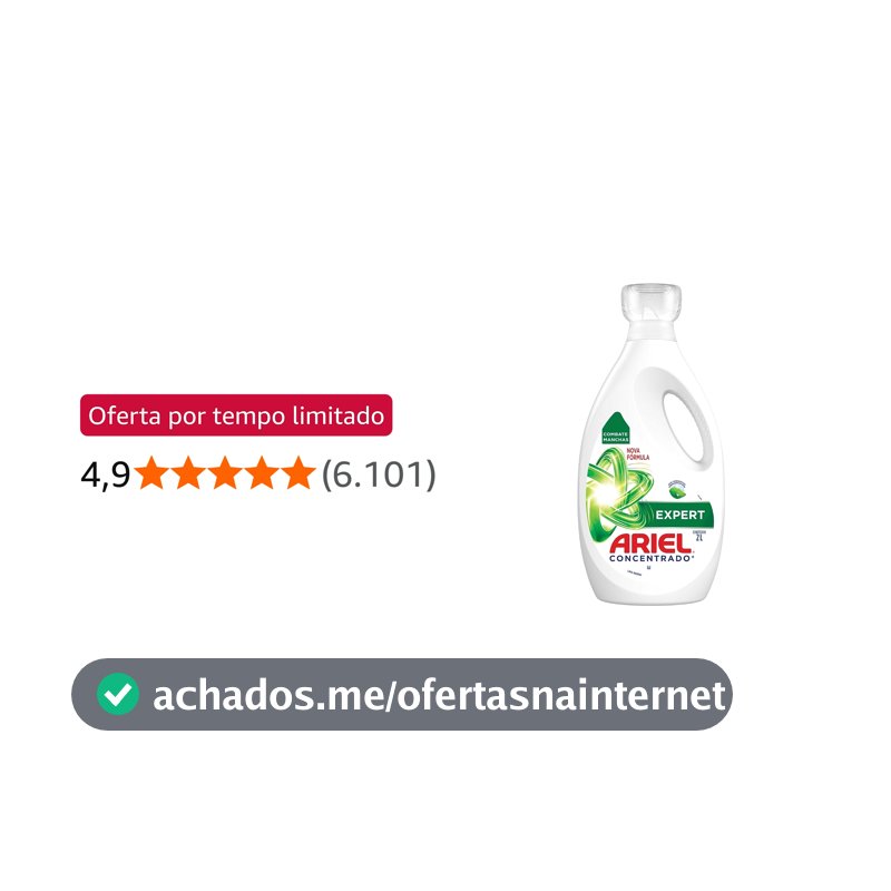 Ariel Sabão Líquido Expert Concentrado 2L