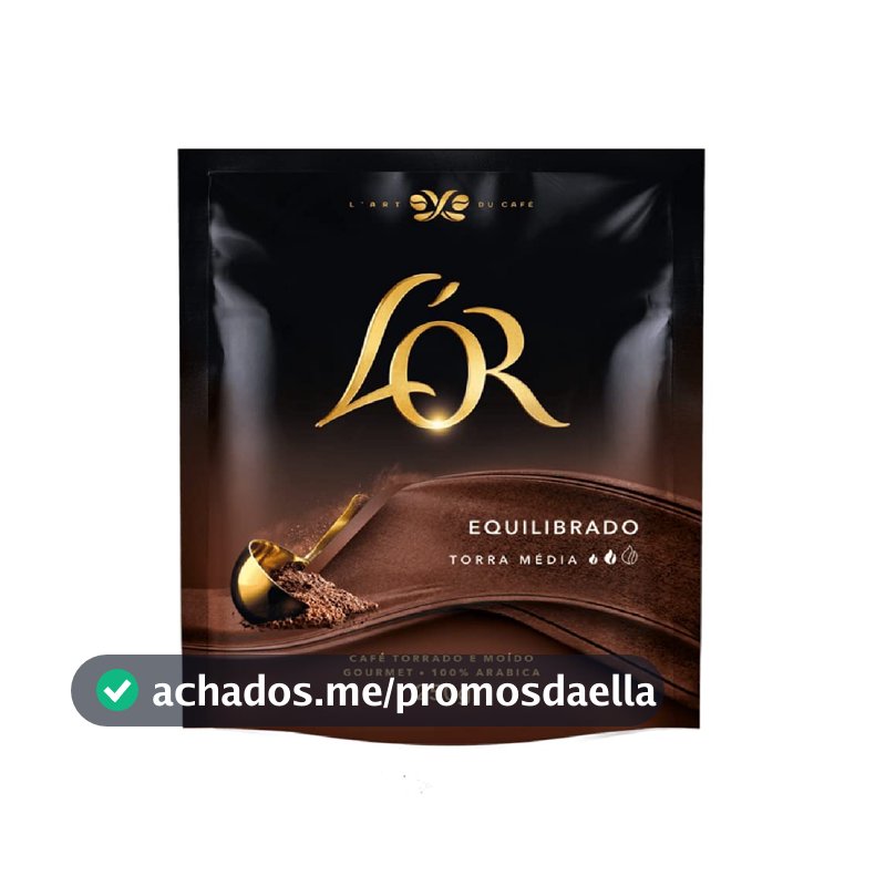 L'OR Café Torrado E Moído Equilibrado Torras 100% Arábica L'Or Sachê 250 G