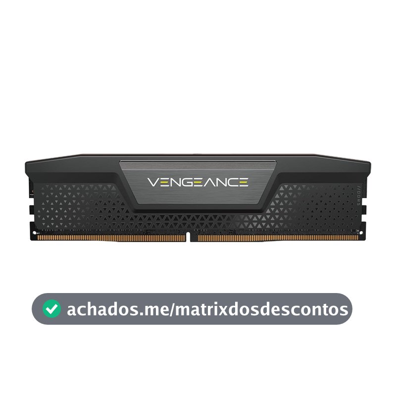 Memória Corsair DDR5 16GB 1X16GB PC5200 Vengeance CMK16GX5M1B5200C40