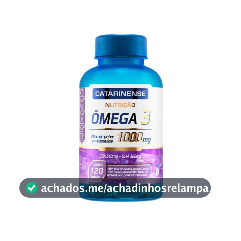Ômega 3 1000mg 120 caps