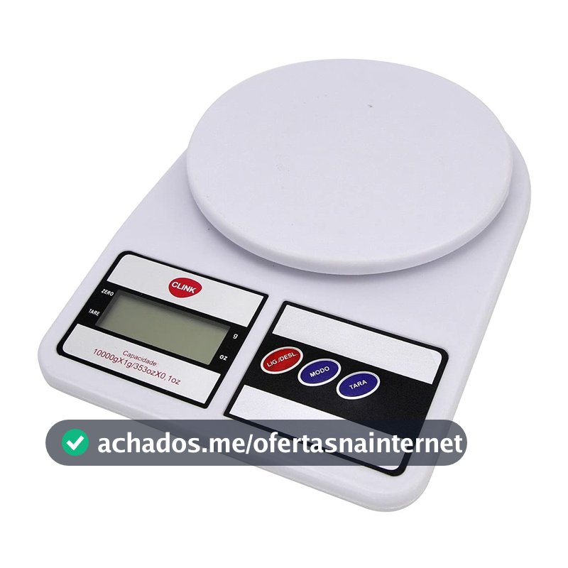 BALANCA DIGITAL COZINHA 1g a 10kg FITNESS ALTA PRECISAO CASA COMIDA