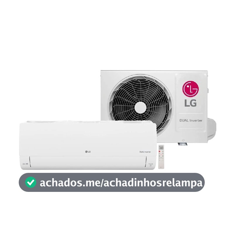 LG Ar Condicionado Split LG Dual Inverter AI Voice 9000 BTU/h Frio S3-Q09AA31F - 220 Volts