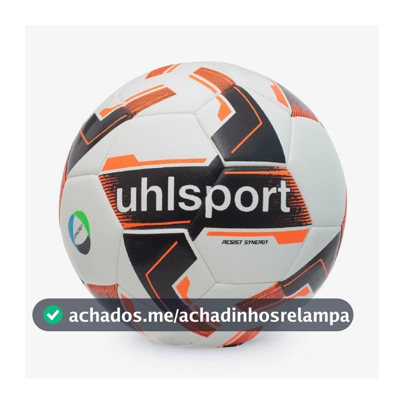 Oferta por tempo limitado: Bola de Futebol Campo Uhlsport Resist Synergy Branco/Preto Tamanho 5