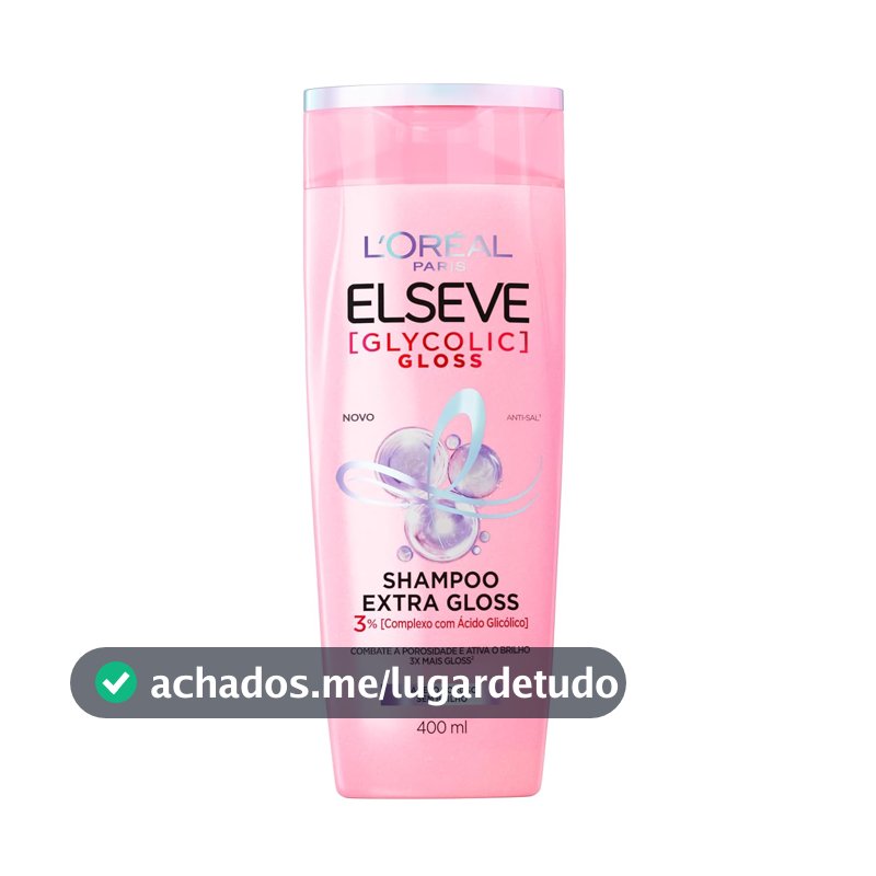 Shampoo L'Oréal Paris Elseve Glycolic Gloss, 400ml